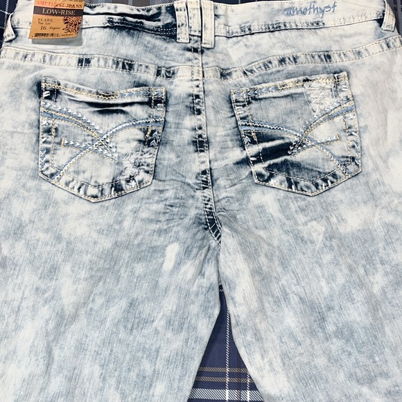 NWT Authentic Amethyst jeans! Vintage! - Picture 8 of 15